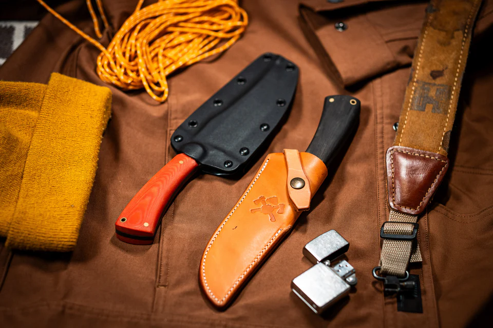 GMT Knives -NOMAD WORKER - Wild Orange 