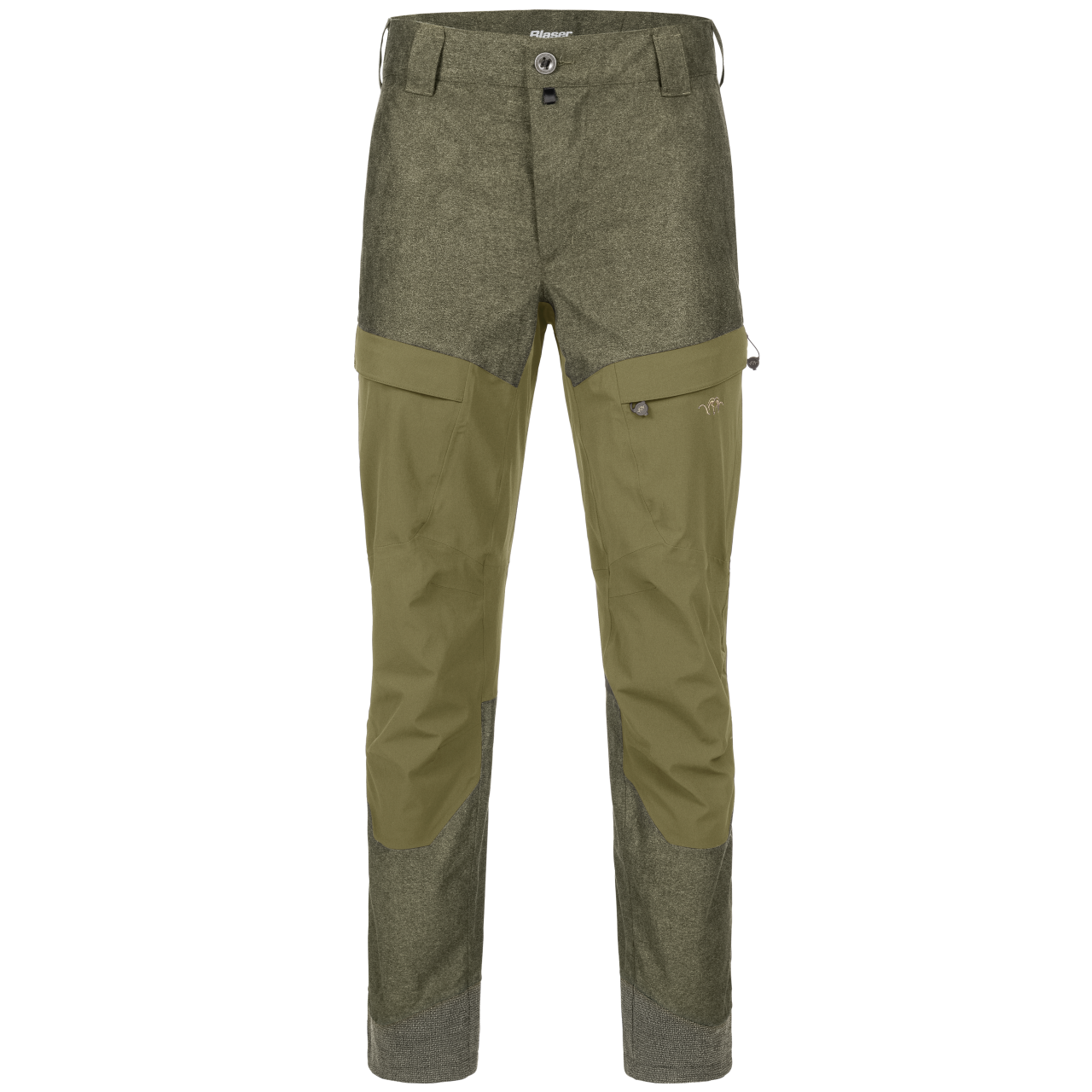 Blaser Herren VINTAGE Hose Ake 22 olive-melange / schwarz