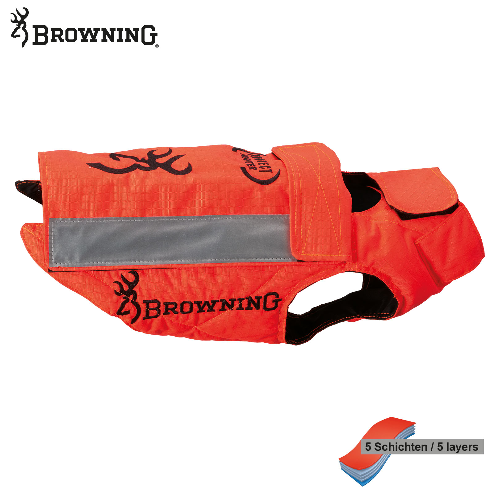 BROWNING Hundeschutzweste Protect Hunter BROWNING Hundeschutzweste Protect Hunter