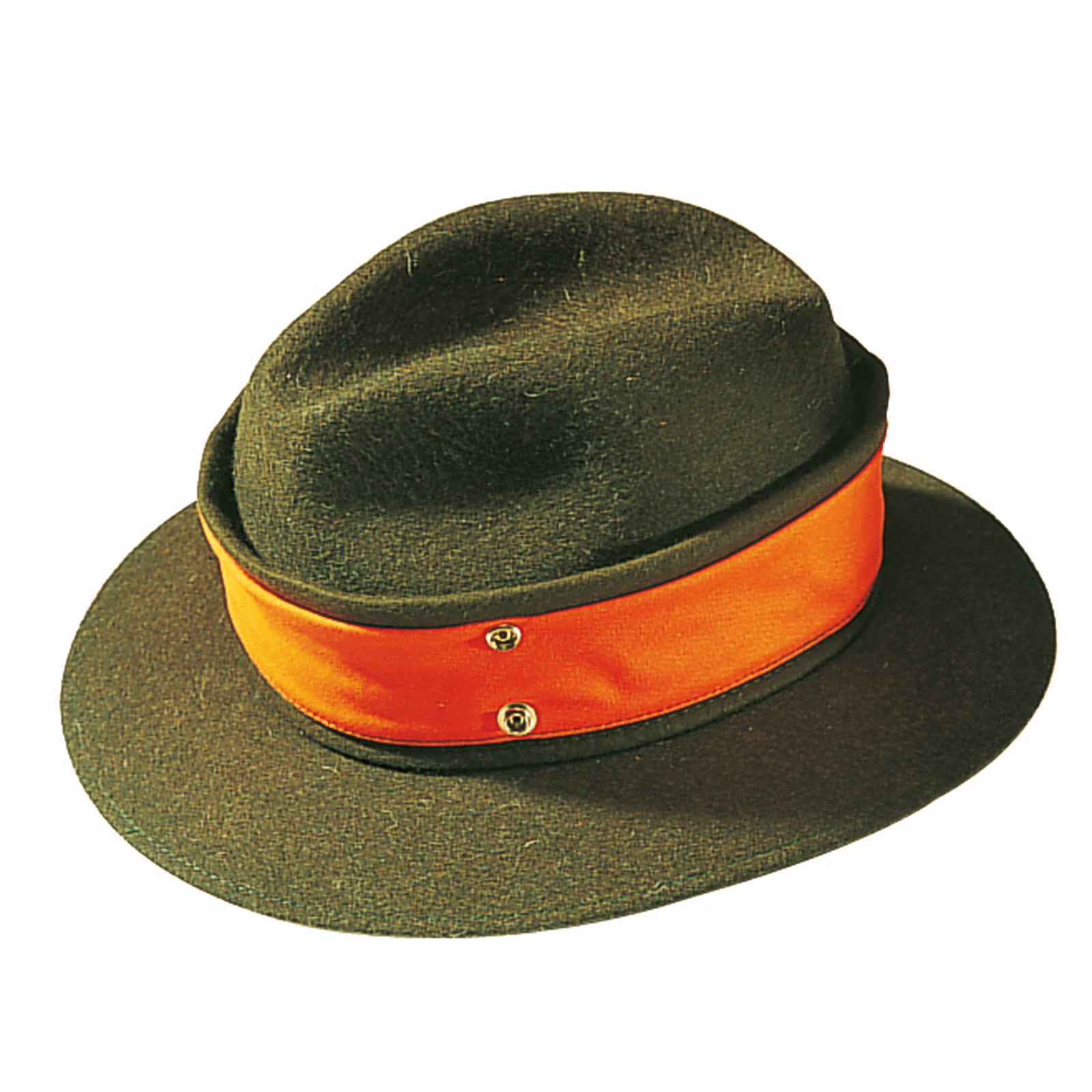 Jagdhut mit Signalband zum Wenden Jagdhut mit Signalband zum Wenden