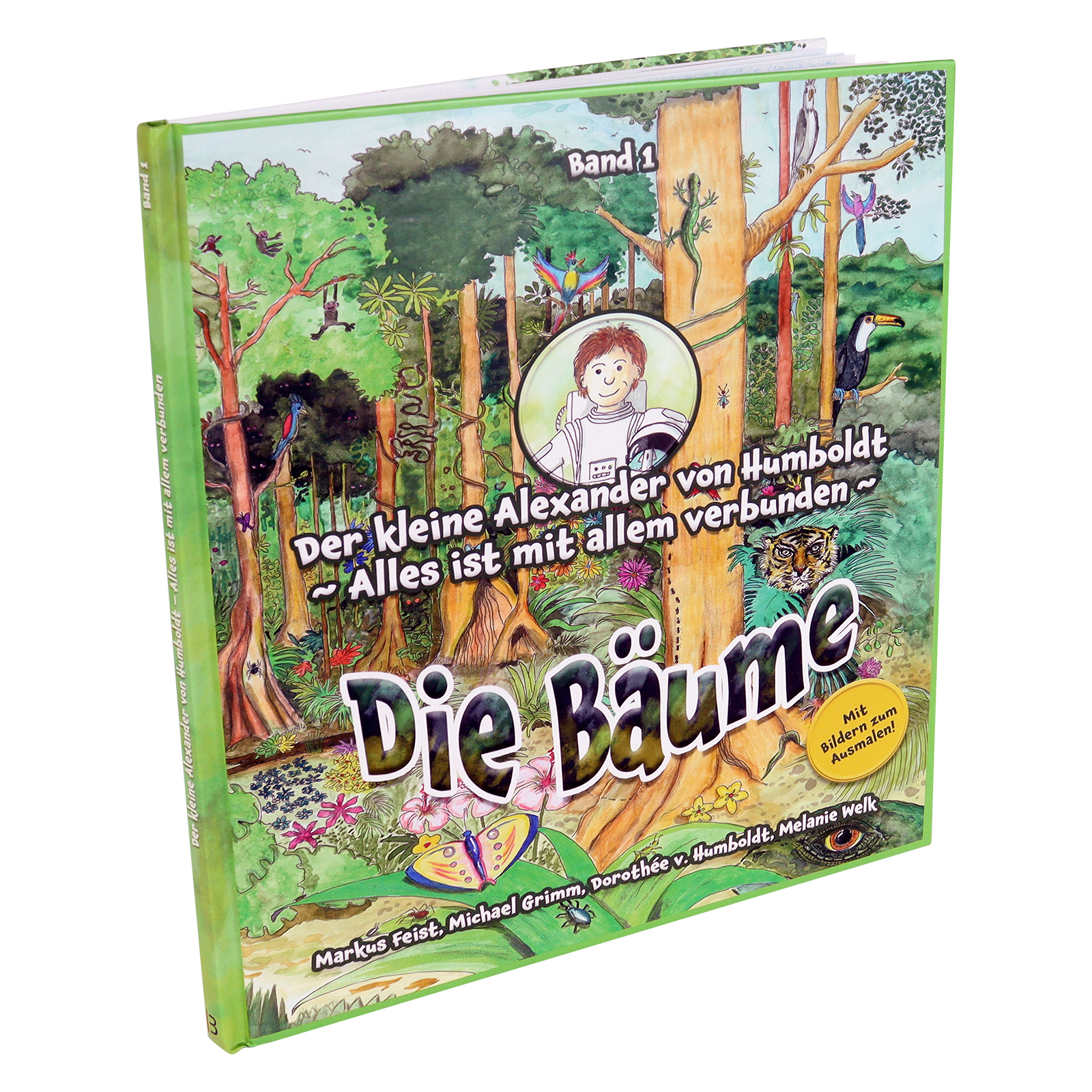 Kinderbuch Der kleine Alexander von Humboldt - Band 1 Die Bäume Kinderbuch Der kleine Alexander von Humboldt - Band 1 Die Bäume