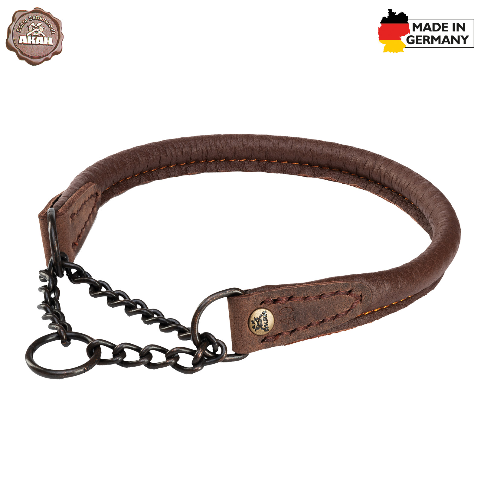 AKAH Halsung aus Elchleder AKAH Halsung aus Elchleder