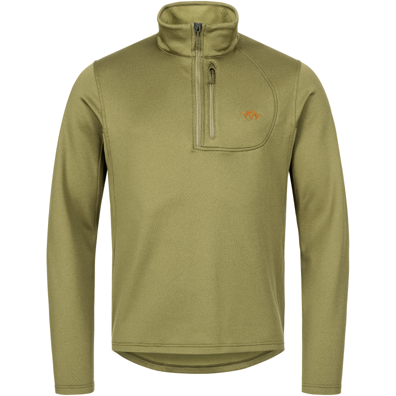 Blaser Drain Halfzip highland Grün
