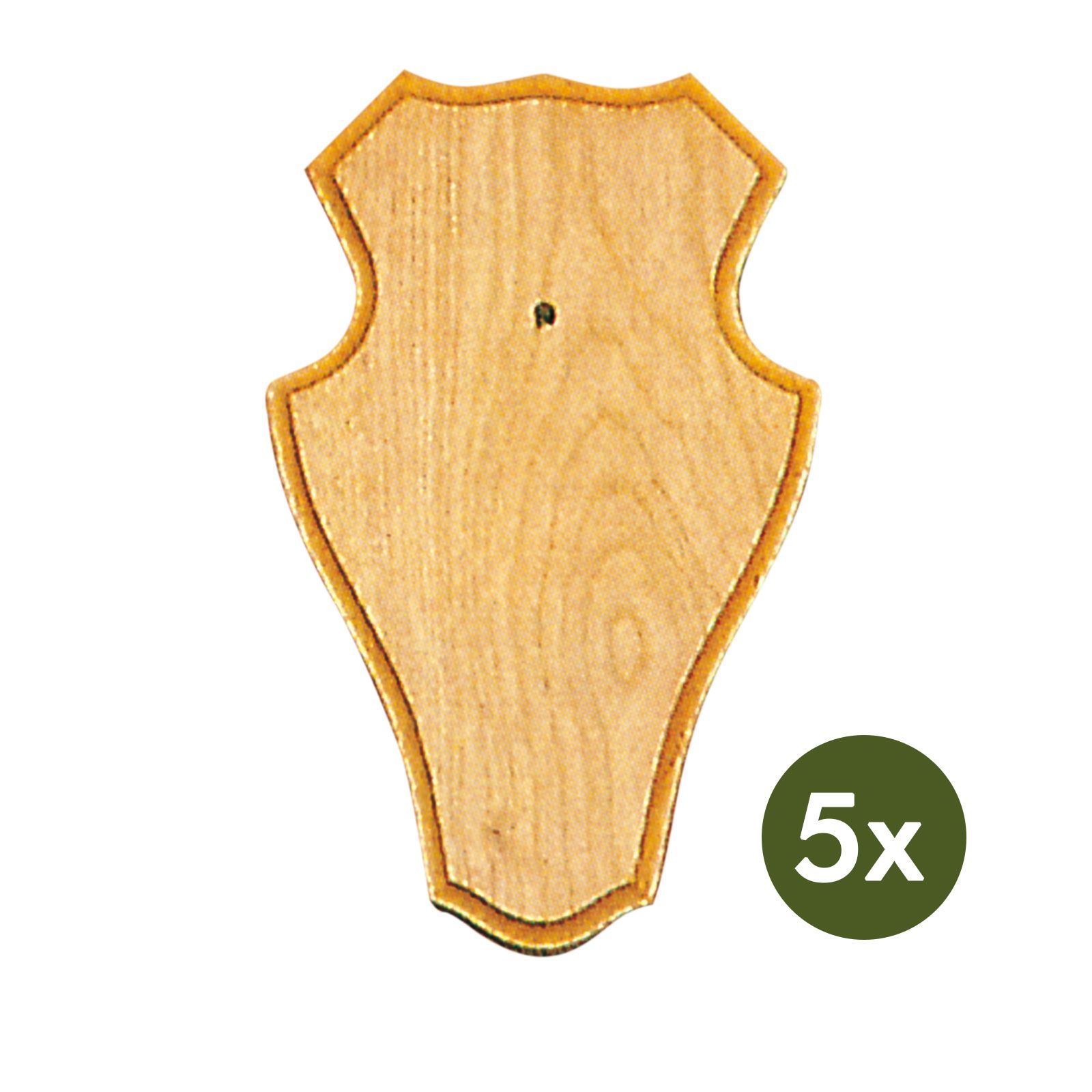 Gehörnbretter für Rehwild, 19x12cm