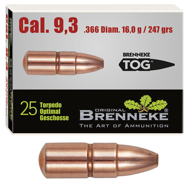 BRENNEKE Geschoss 9,3mm TOG BRENNEKE Geschoss 9,3mm TOG
