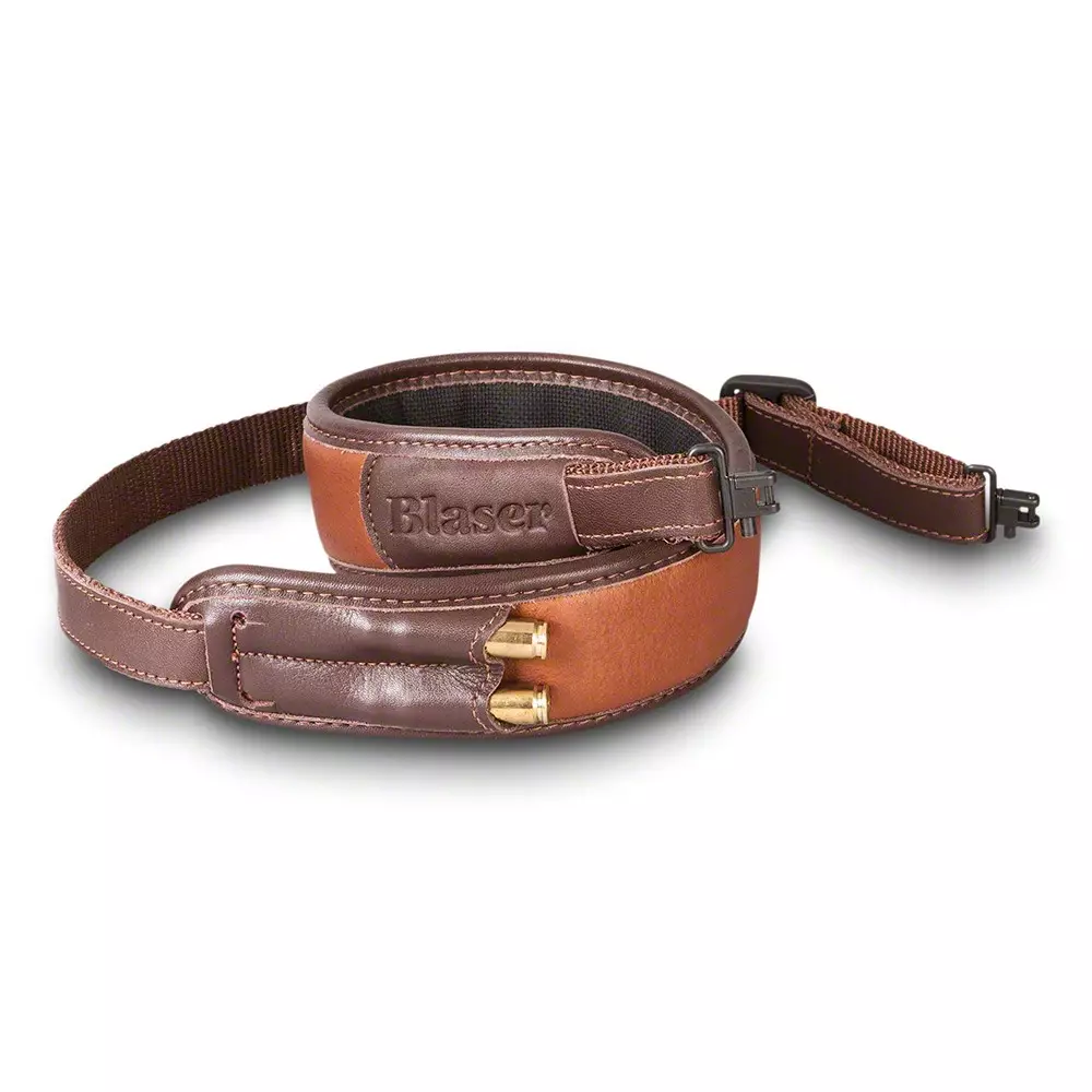 Blaser Gewehrriemen - Leder - Braun
