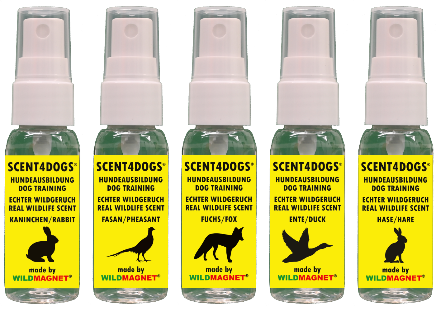 Wildmagnet Scent4dogs 30 ml Pumpsprühflasche