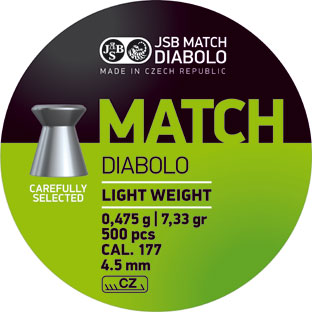 JSB Match Leicht 0,500g