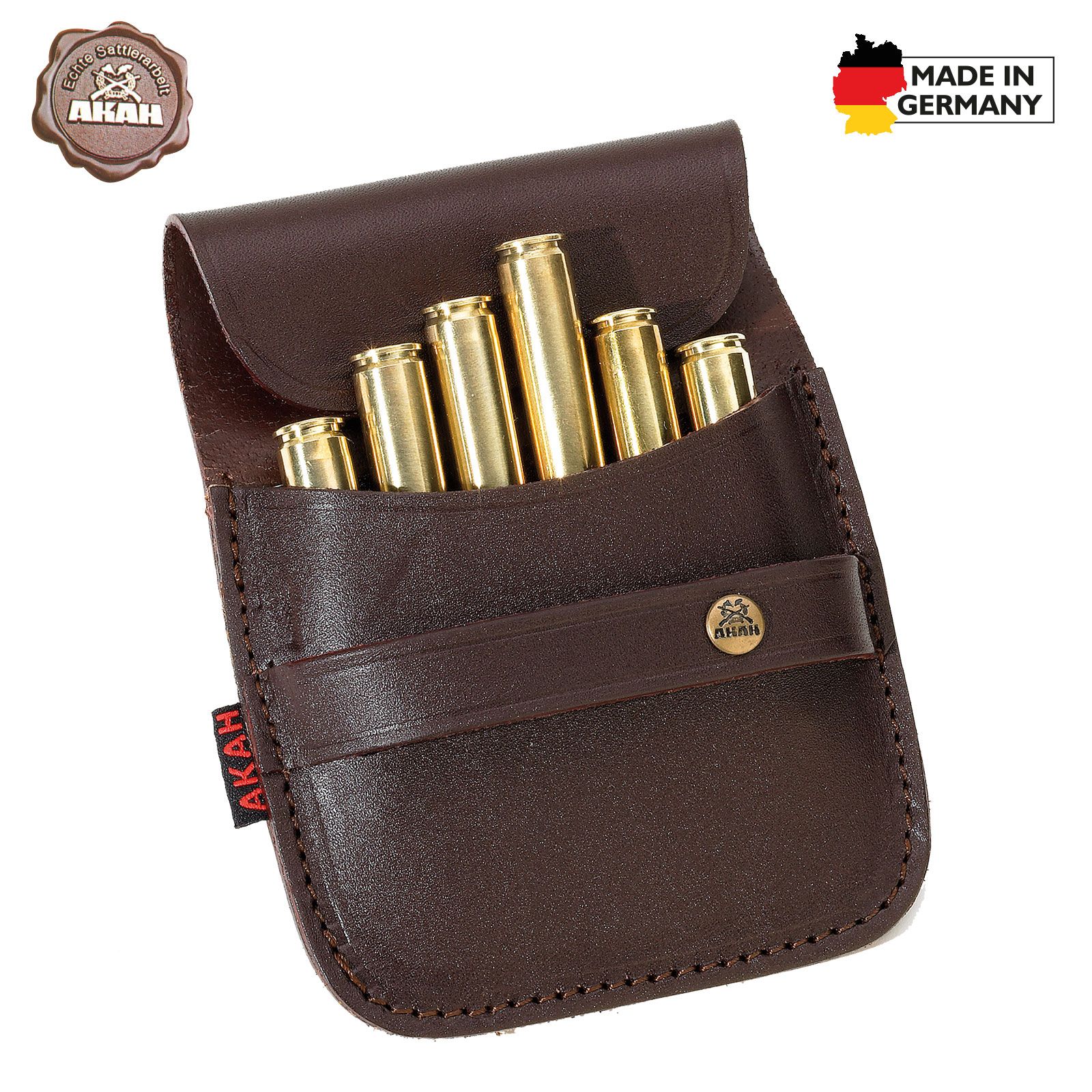 AKAH Patronenetui mit Laschenverschluß