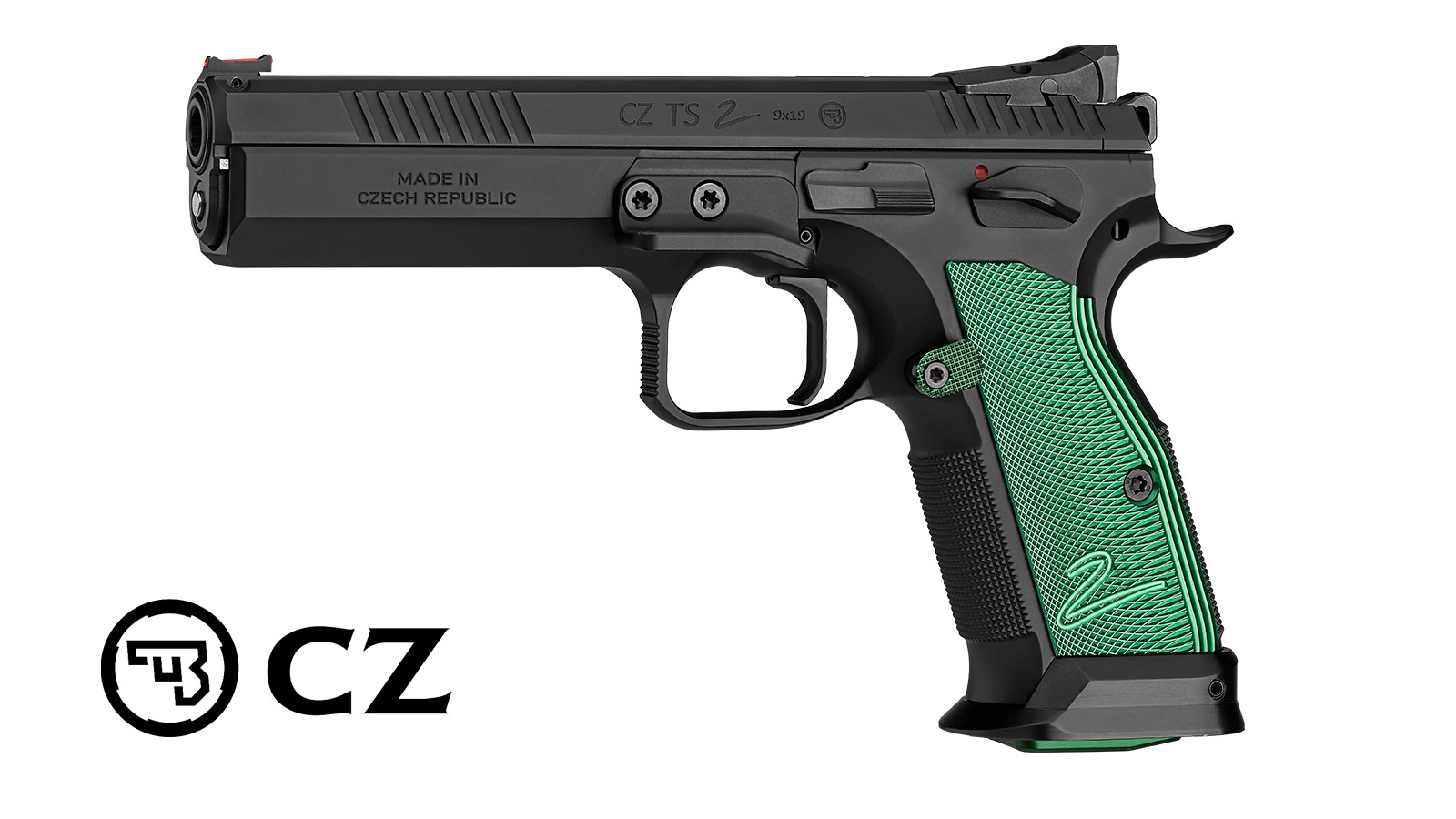 CZ 75 TS 2 Racing Green 9mm Luger CZ 75 TS 2 Racing Green 9mm Luger