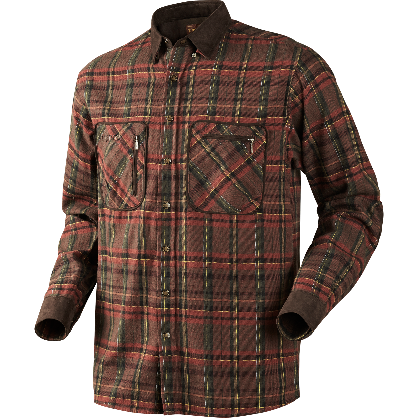 Härkila Hemd Pajala in Red Check