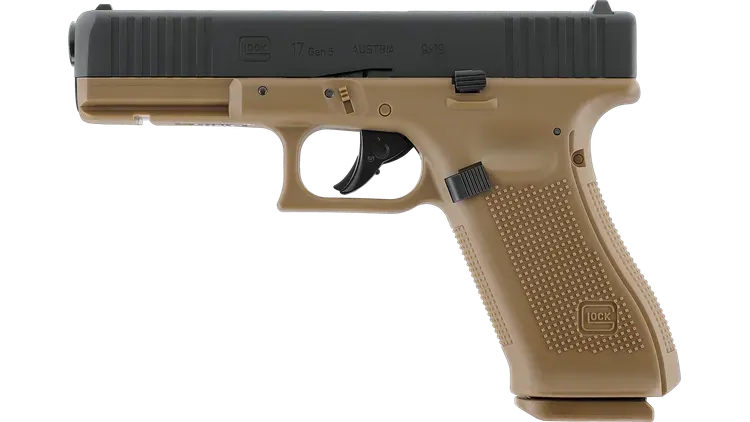 GLOCK 17 Gen5 4,5 mm (.177) BB, CO₂, < 3,0 J, Coyote