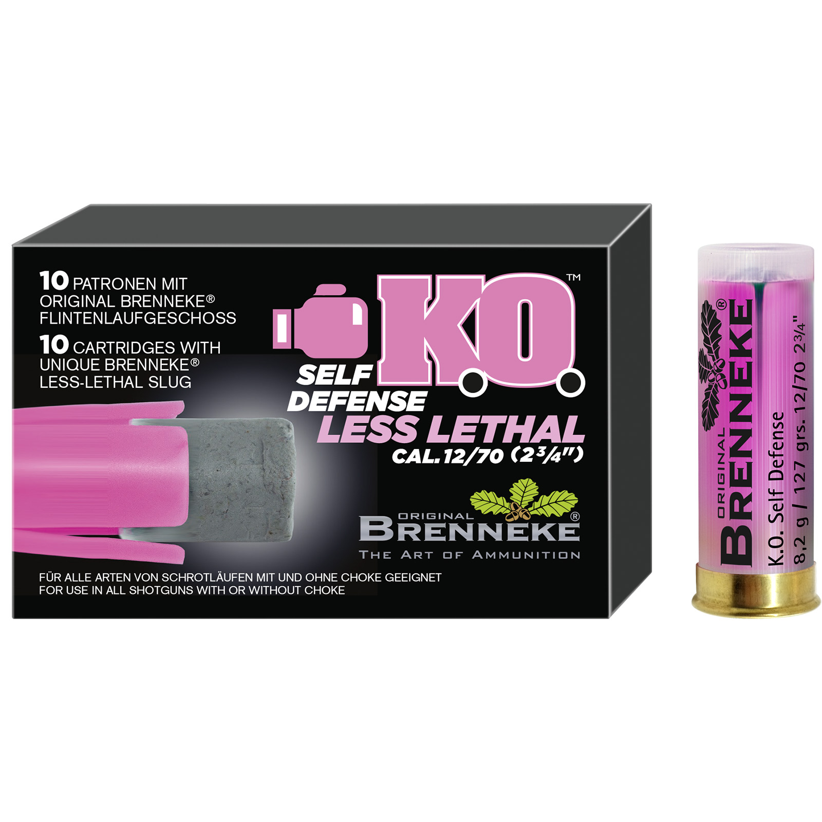 BRENNEKE K.O. SELF DEFENSE 12/70 BRENNEKE K.O. SELF DEFENSE 12/70