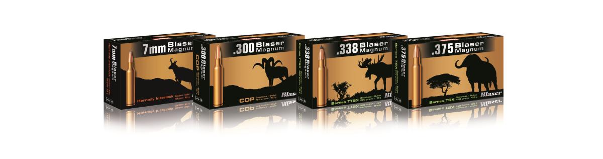 7 mm Blaser Magnum (9 g · 139 gr Hornady Interlock · BC = 0,392) 7 mm Blaser Magnum (9 g · 139 gr Hornady Interlock · BC = 0,392)