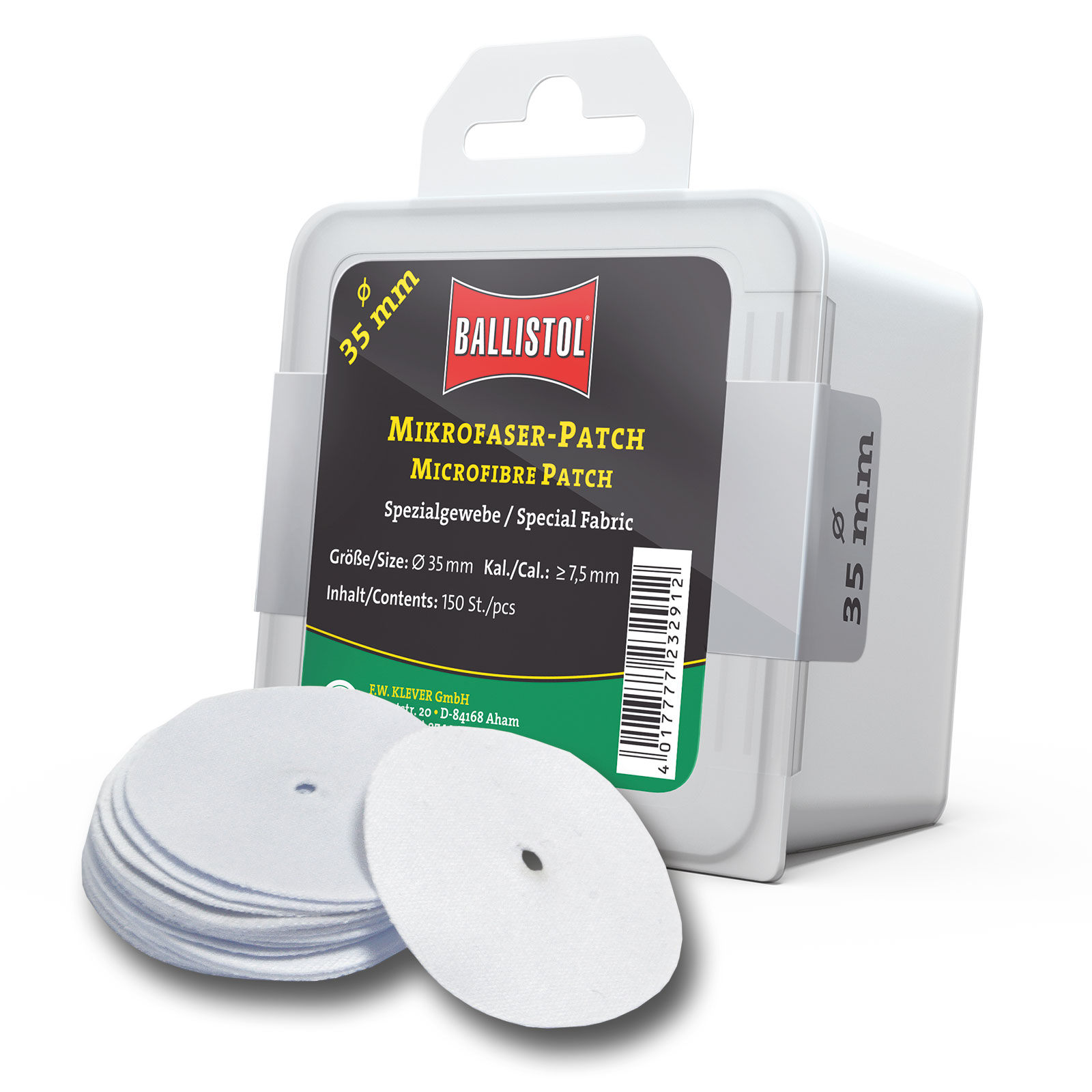 BALLISTOL Mikrofaser-Patch rund Ø 35 mm